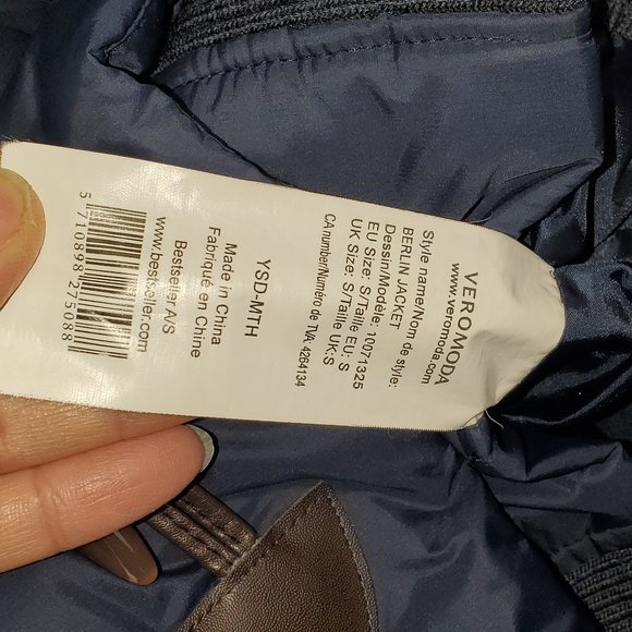 VERA MODA JEANS - Berlin Winter Jacket size S - Picture 3 of 4